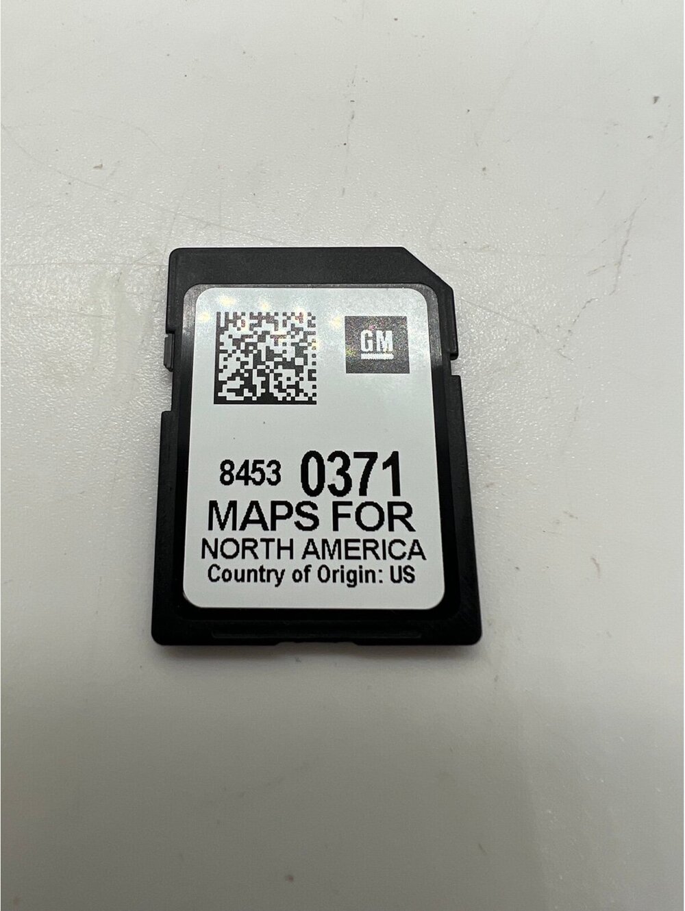 GM-0371 2019 2020 Cadillac GMC Chevrolet SD navigation memory card, General Moto